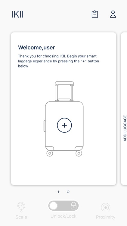 Ikii cheap smart luggage