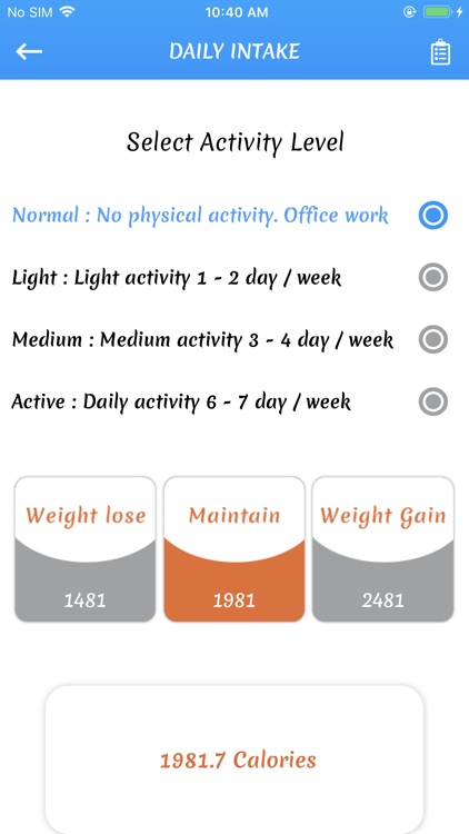 Bmi and Bmr Tool screenshot-4