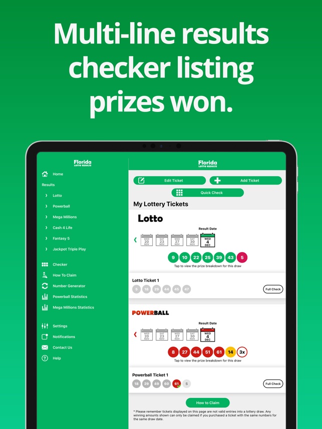 Florida Lotto Results On The App Store