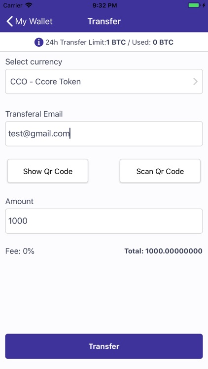 Ccore Wallet screenshot-3