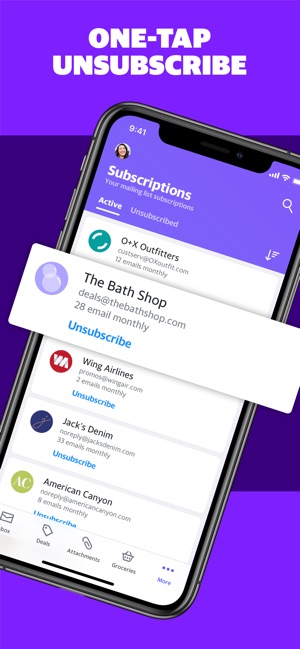 Yahoo Mail Organised Email On The App Store