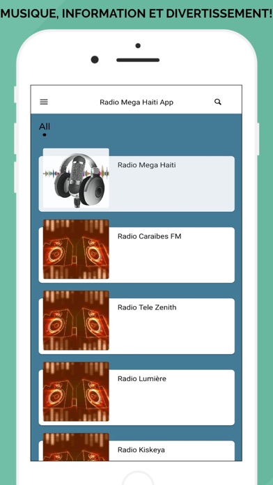 Radio Mega Haiti App screenshot 2