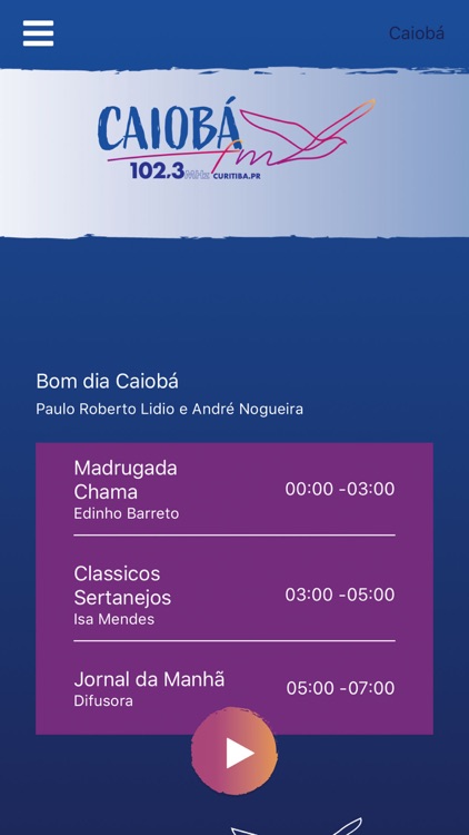 Download do APK de Rádio Caiobá FM 102.3 para Android