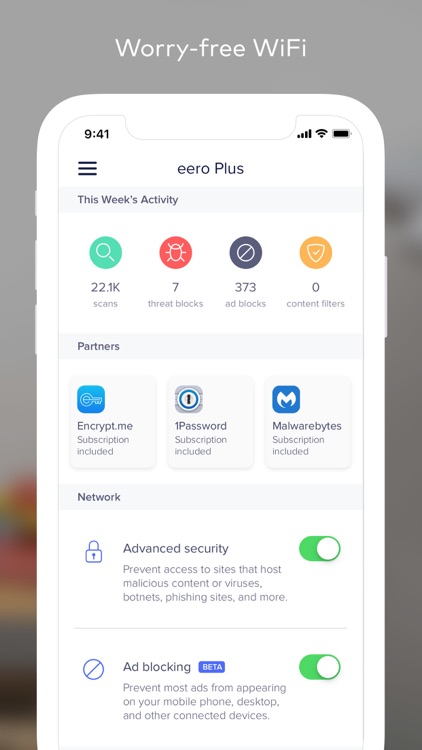 eero home WiFi system