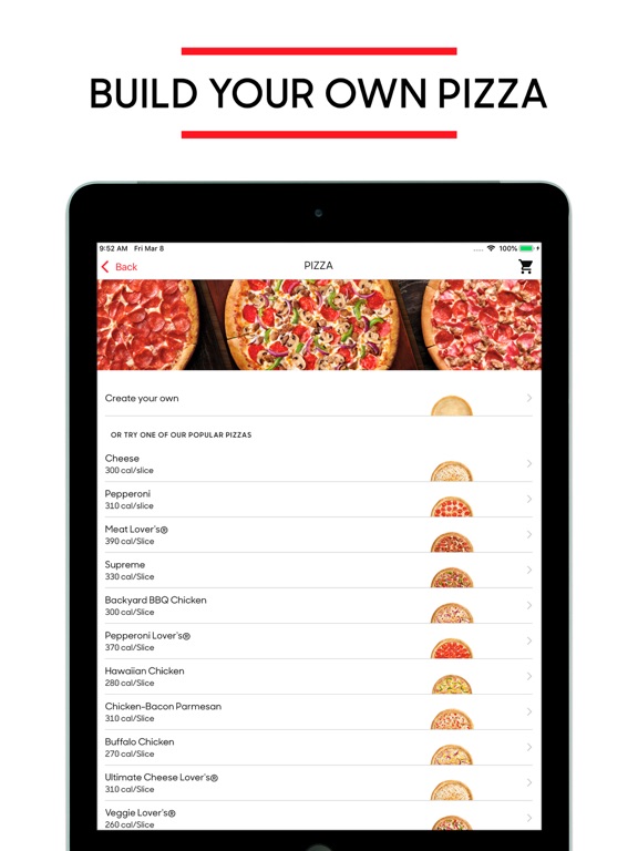 Pizza Hut screenshot