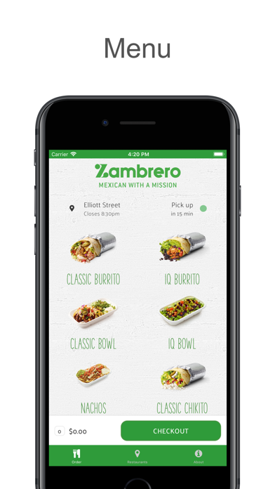 How to cancel & delete Zambrero NZ from iphone & ipad 1