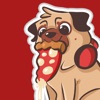 Dog Pug - Emoji Stickers