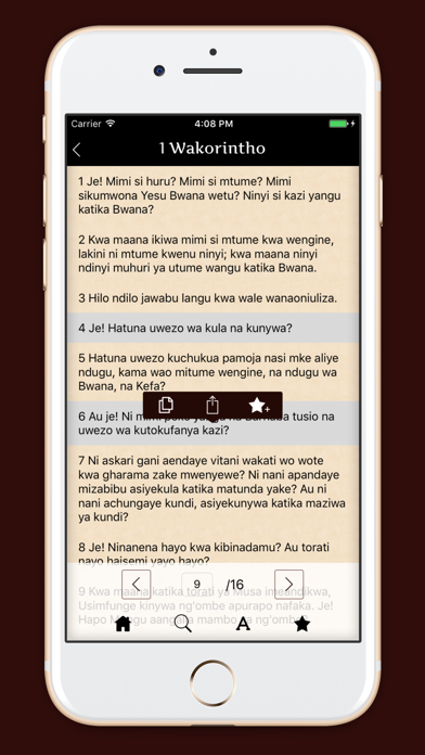How to cancel & delete Biblia Takatifu ya Kiswahili from iphone & ipad 3