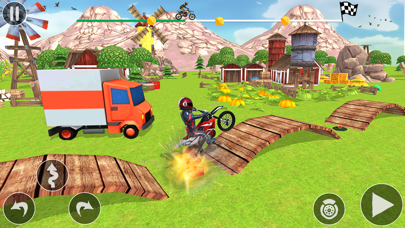 Tricky Stunt Bike Game screenshot 2