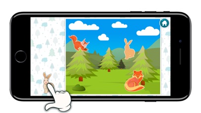 KidsDi: Forest animals puzzle screenshot 4