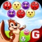 Bubble Shooter Squirrel Arcade Birds  is a fun and exciting match 3 game for mobile devices