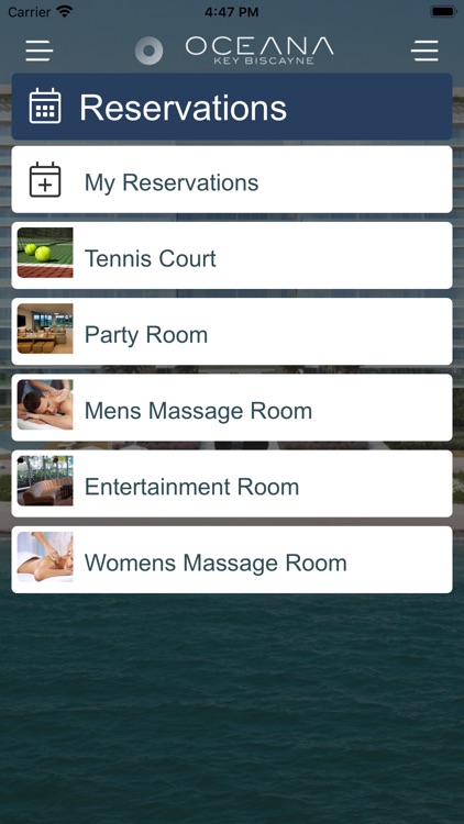 Oceana Key Biscayne Mobile screenshot-4