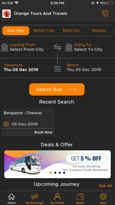 Orange Tours and Travels screenshot 3