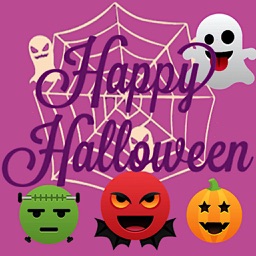 Halloween Emoji Icon Sticker