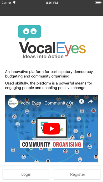 How to cancel & delete VocalEyes Community Organising from iphone & ipad 1