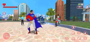 Captura de Pantalla 1 Super Hero Flying Simulator 3D iphone