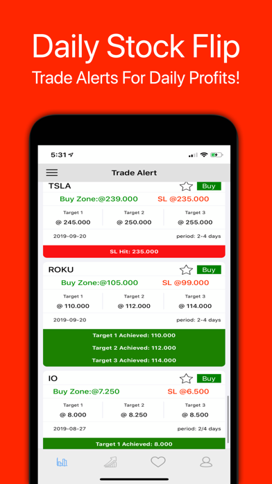 free trade alert app