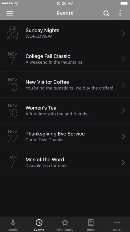 Faith Bible Church App