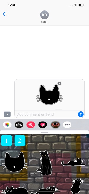 BlackCat Stickers Pack(圖2)-速報App