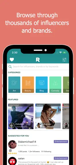 Game screenshot Rep - Influencer Marketing mod apk