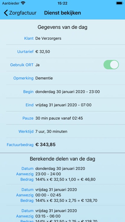 Zorgfactuur
