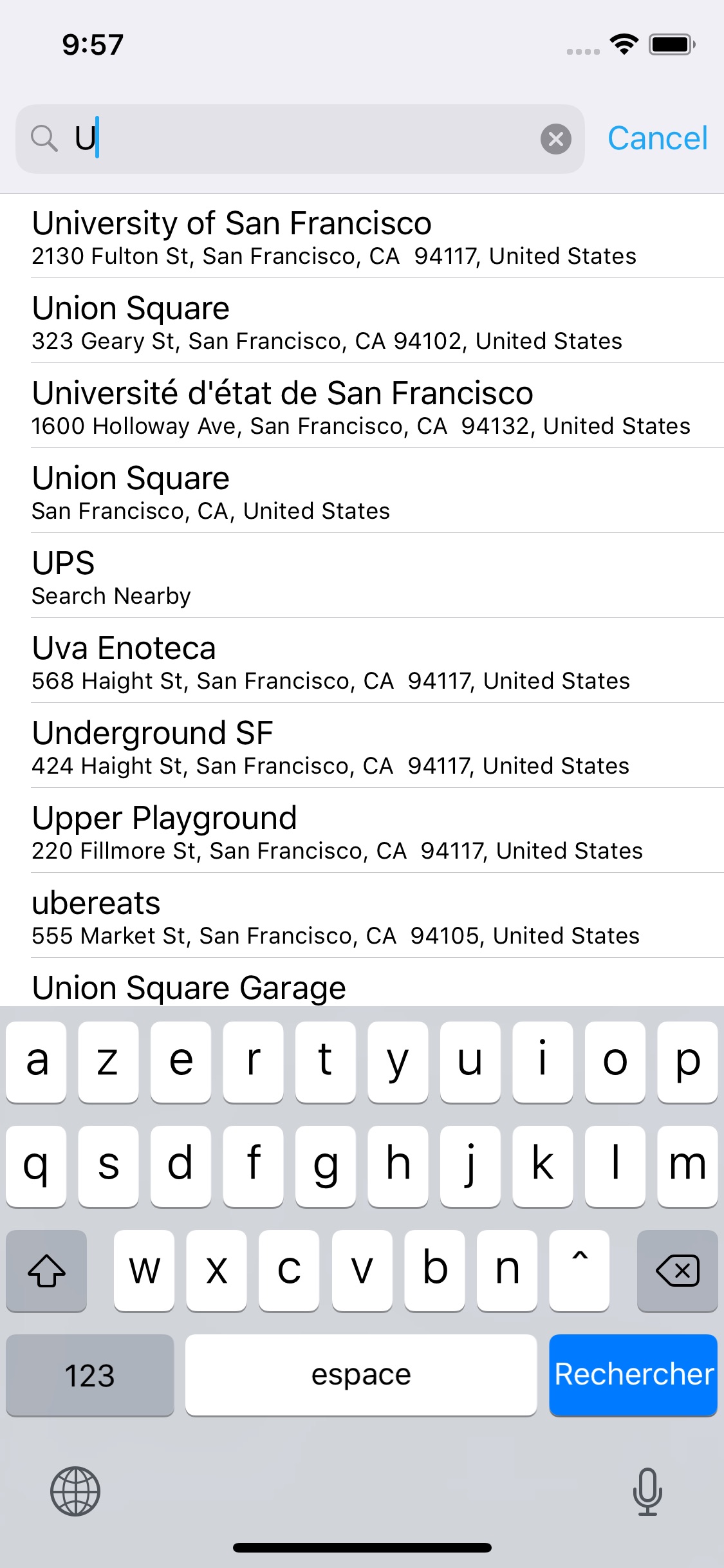 Screenshot do app PhotoMapper: Editor GPS EXIF