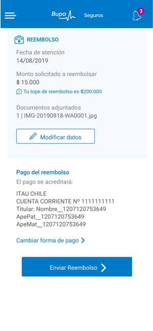 Reembolsos Bupa Seguros(圖2)-速報App