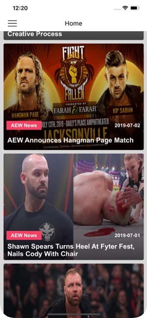 Pro Wrestling News Hub(圖1)-速報App