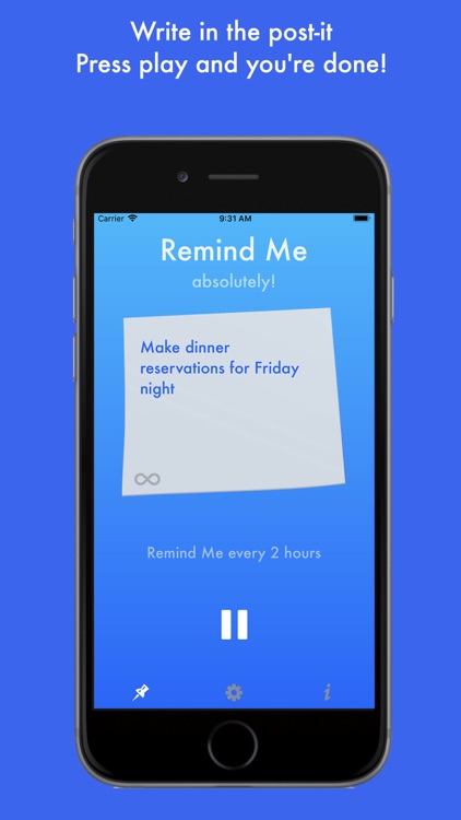 Remind Me... absolutely!