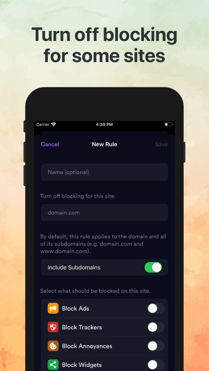1Blocker: Privacy & Ad Blocker screenshot-6