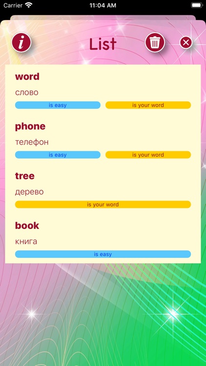 Matching translation for words screenshot-3