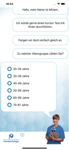 Game screenshot ÖGP Parodontitis Selbsttest mod apk