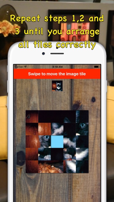 How to cancel & delete Meow Tile - Sliding Puzzle for Toddler and Kids from iphone & ipad 4