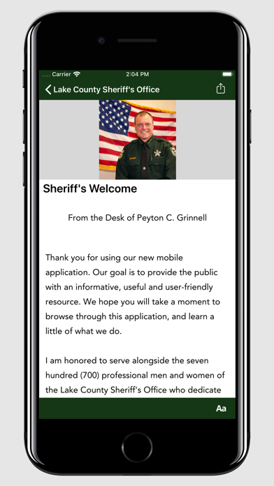 Lake County Sheriff's Office screenshot 3