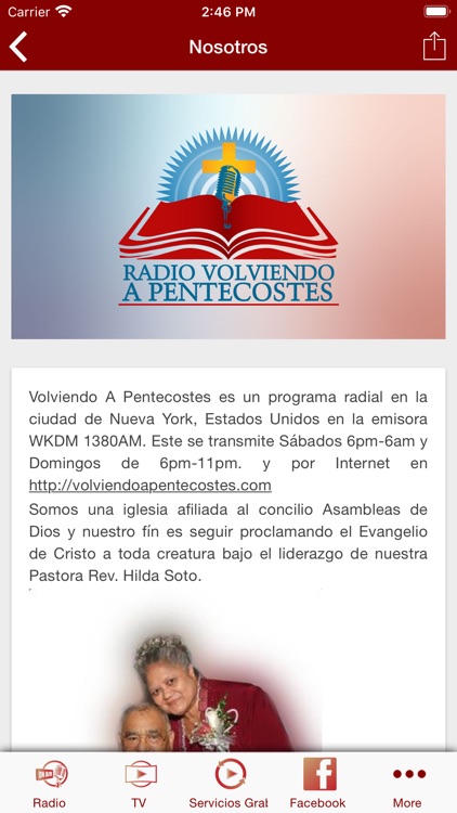 Radio Volviendo a Pentecostés screenshot-3