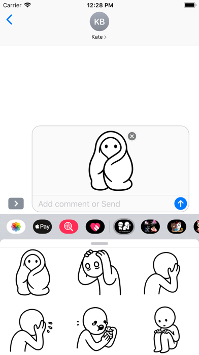 Sad Animated Stickers screenshot 3