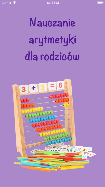 Teaching arithmetic to parents