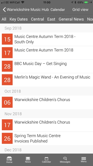 Warwickshire Music screenshot 4