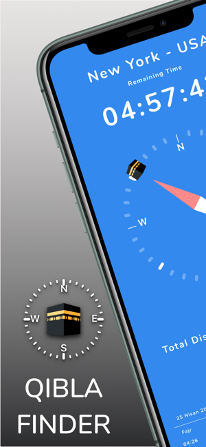 Qibla Finder - Prayer Times