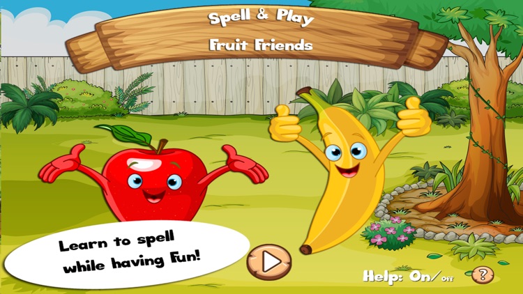 Spell & Play : Fruit Friends screenshot-0