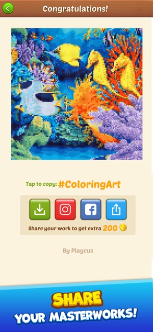 Cross Stitch: Coloring Art(圖5)-速報App