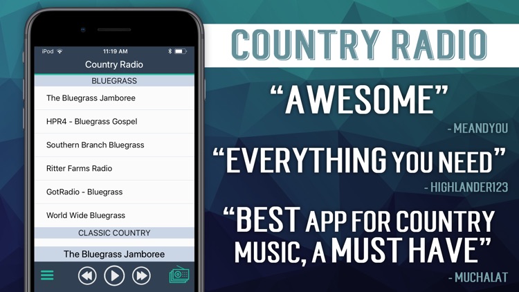 Country Radio: Streaming Music