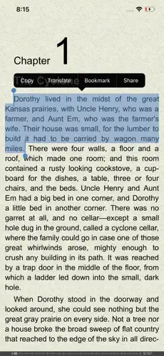 Screenshot 1 FBReader: lector ePub y fb2 iphone