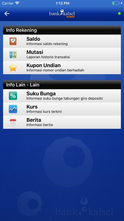 Mobile Banking Bank Kalsel