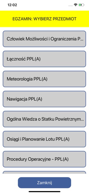 Egzamin ULC PPL(A)(圖6)-速報App