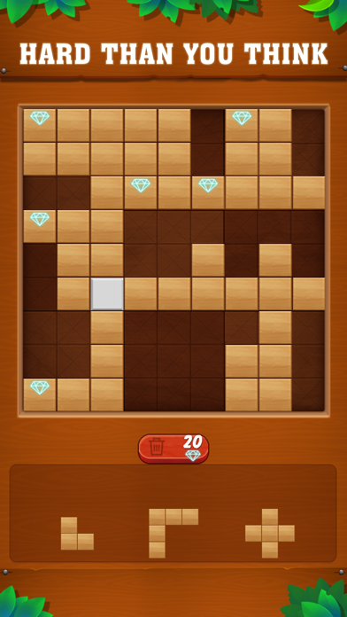 Wooduko - block sudoku screenshot 2