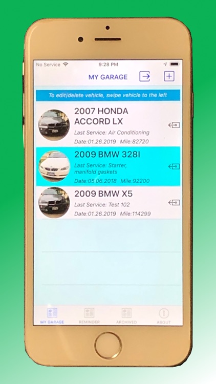 Vehicle Maintenance Tracker