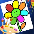 Flower Coloring Drawing book For Toddler & Preschool