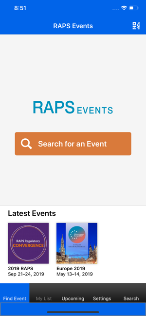 RAPS Events