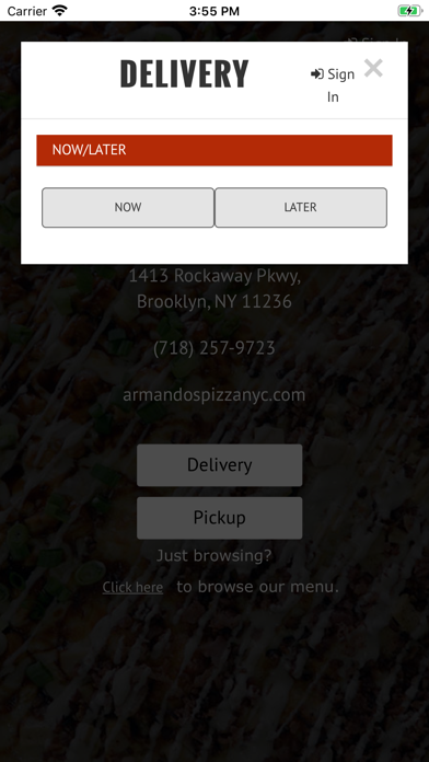 Armando's Pizza screenshot 3